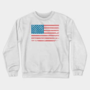 American Flag Retro Crewneck Sweatshirt